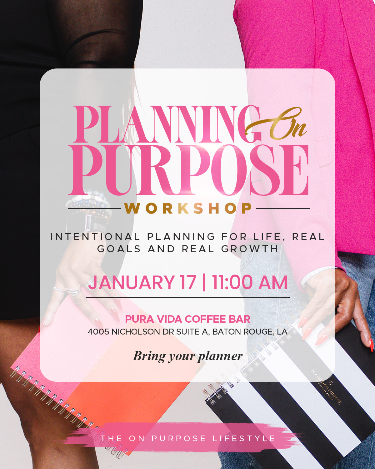 Planning On Purpose Workshop